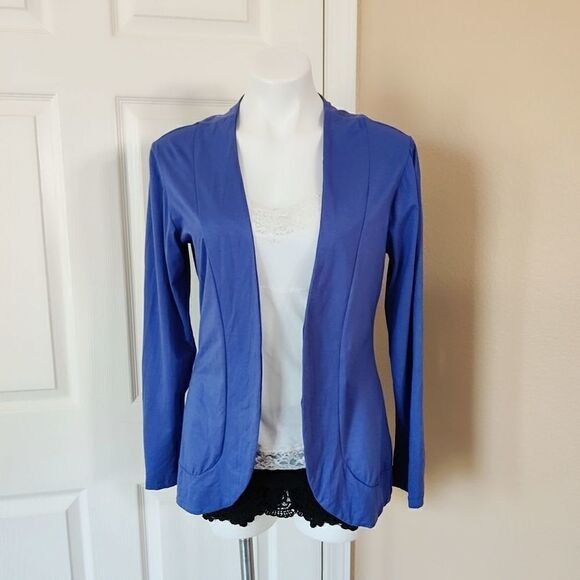 Tint Your World open front blue cardigan M - Picture 1 of 8